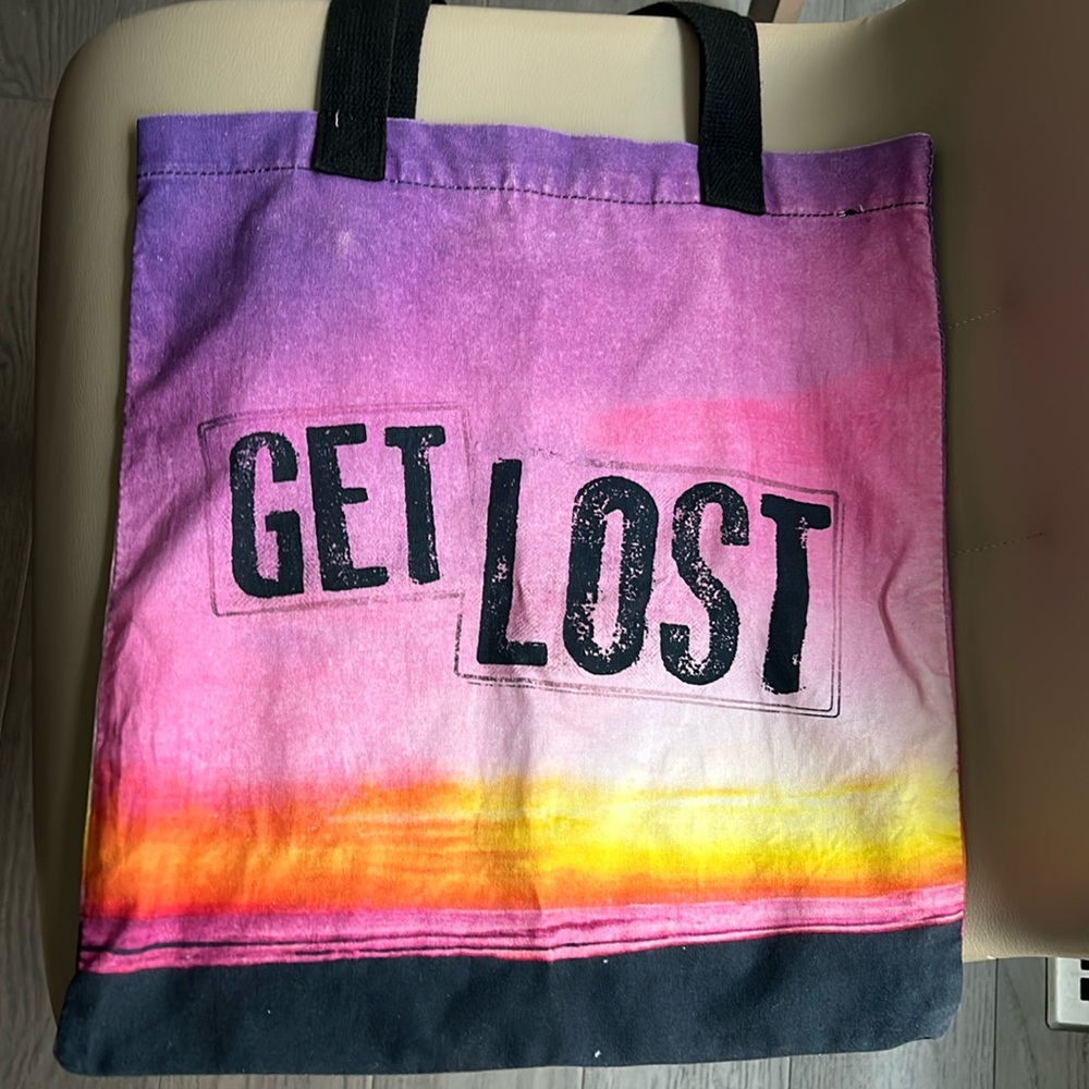 fabric Tote Bag ‘ Get Lost”